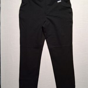 Rafaella Black Ankle-Length Pants